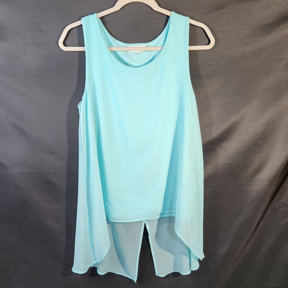 Calvin Klein Teal color Flowy Tank Top Size S (BB-14)